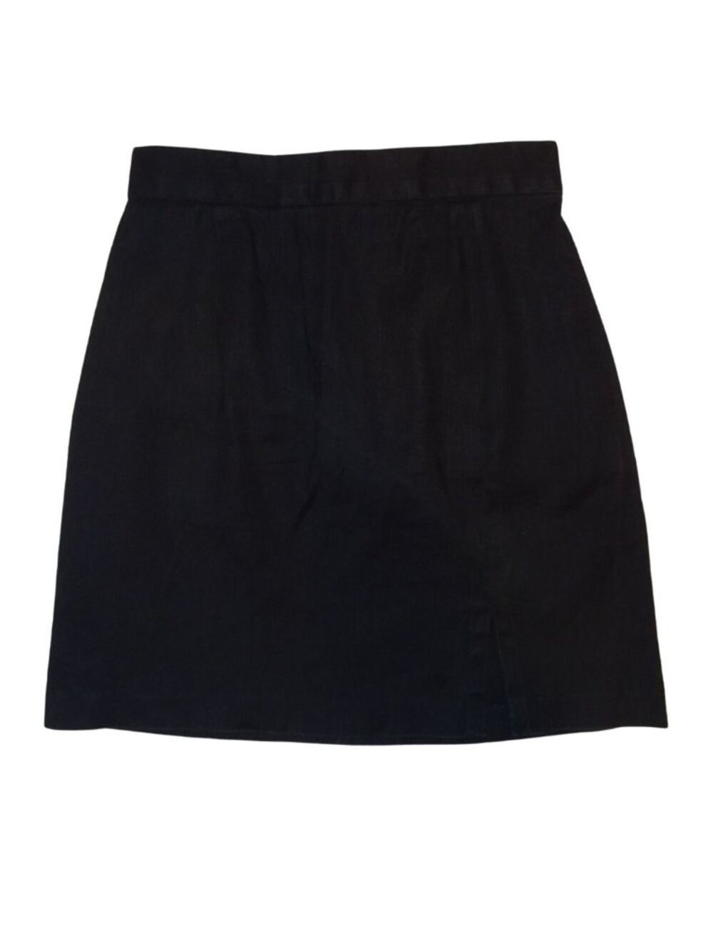 J.R.T. by Newport News Black Linen Mini Skirt